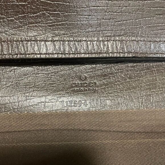 GUCCI GG Canvas Bamboo Bar Clutch/ Waist bag/ Sling Bag - Picture 5 of 13